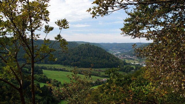 Blick vom Oberbergfelsen