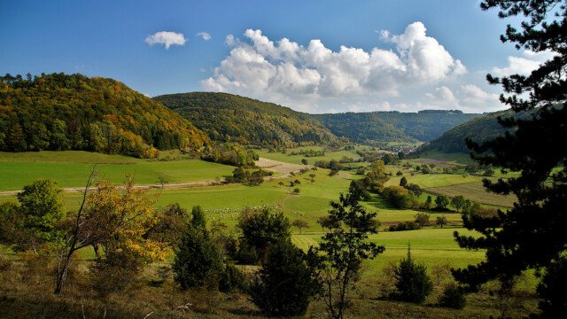 Blick vom Fränkel auf Unterböhringen