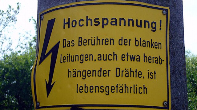 Hochspannung