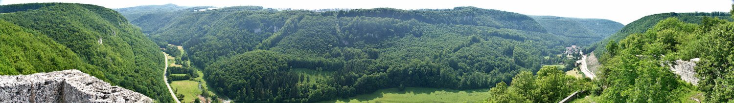 Panorama Ruine Hohenwittlingen
