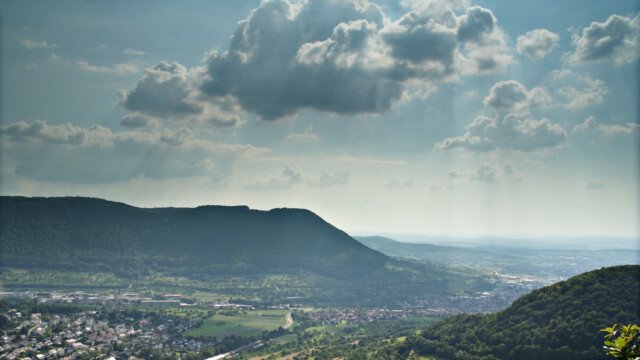 Blick zum Rossberg