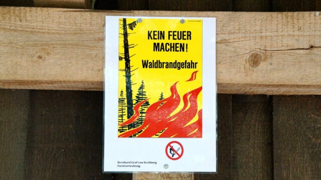 Waldbrandgefahr