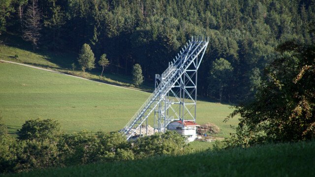 Neue Skischanze Degenfeld