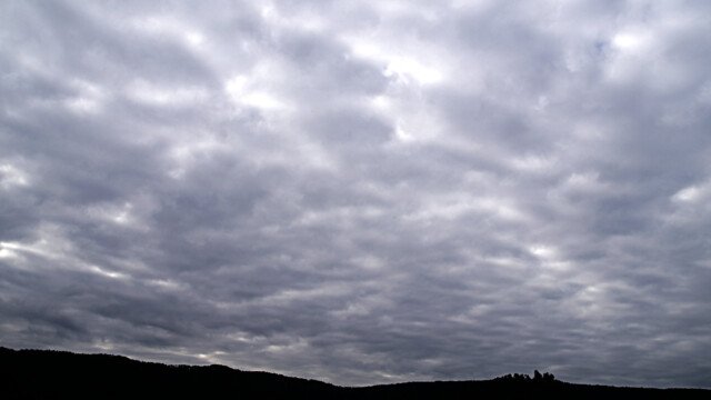 Düstere Wolken