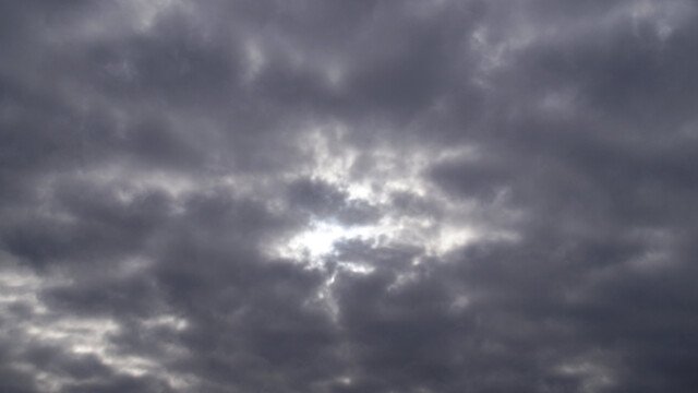 Düstere Wolken