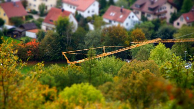 Es wird gebaut