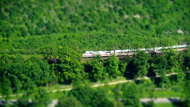 ICE auf der Geislinger Steige